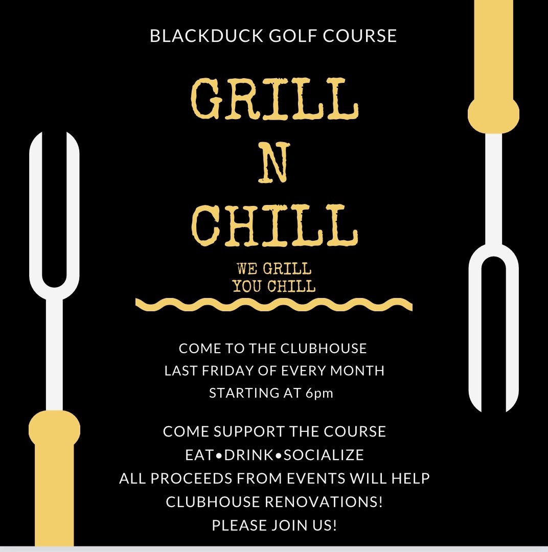 Grill N Chill at Blackduck Golf Course